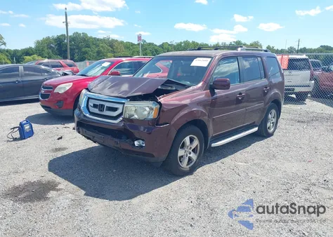 2011 Honda Pilot Ex-L из США, поврежденный, VIN 5FNYF4H5XBB065340